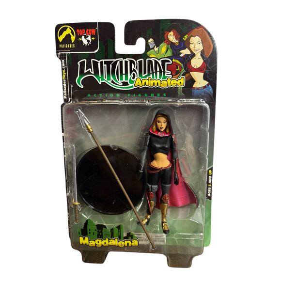 Palisades Top Cow Witchblade Animated Action Figures Magdalena 2003 VTG Sealed - Picture 1 of 4